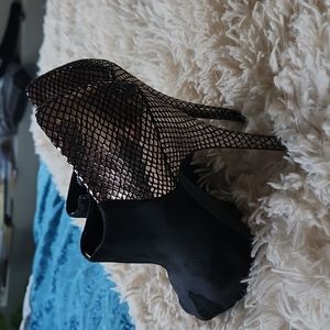 Aldo Heeled Open-Toe Booties